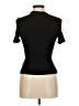 Unbranded Black Short Sleeve Turtleneck Size M - photo 2