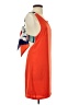 Lulus 100% Polyester Solid Orange Casual Dress Size S - photo 4