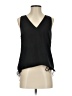 Trouve 100% Polyester Black Sleeveless Blouse Size S - photo 1
