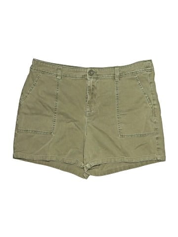 Kaari Blue Khaki Shorts (view 1)