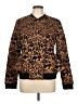 Trouve Animal Print Brown Jacket Size L - photo 1
