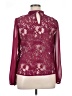 Bold Elements Burgundy Long Sleeve Blouse Size XL - photo 2