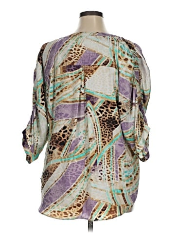 Jennifer Lopez 3/4 Sleeve Blouse (view 2)