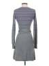 Theory Stripes Gray Casual Dress Size 00 - 0 - photo 2