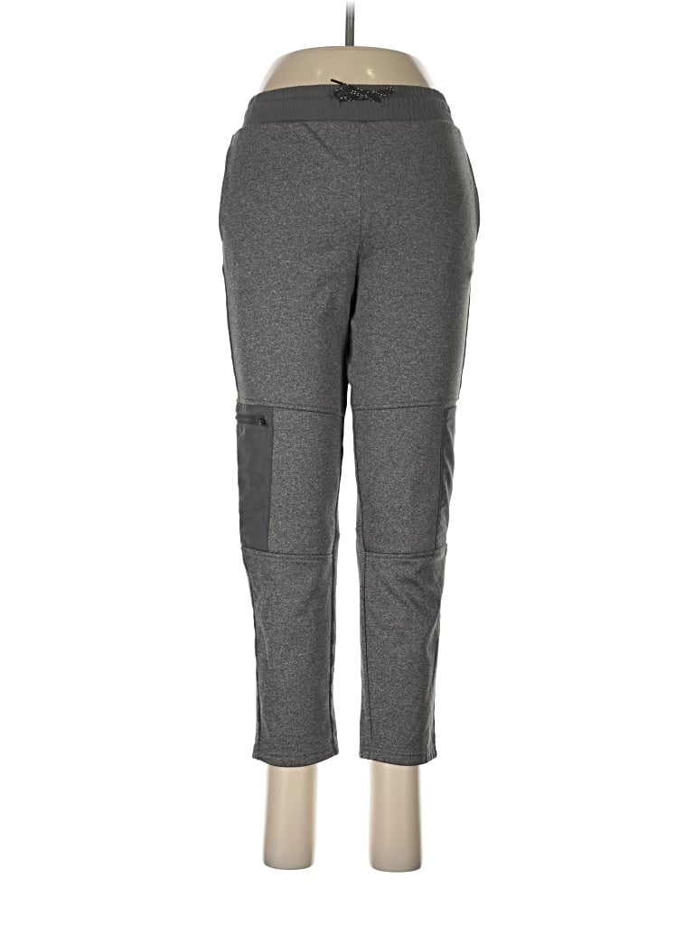 Pre-owned Lands' End Active Pants In Gray