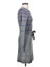 Theory Stripes Gray Casual Dress Size 00 - 0 - photo 4