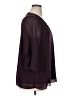 Calvin Klein 100% Polyester Burgundy 3/4 Sleeve Blouse Size XL - photo 4