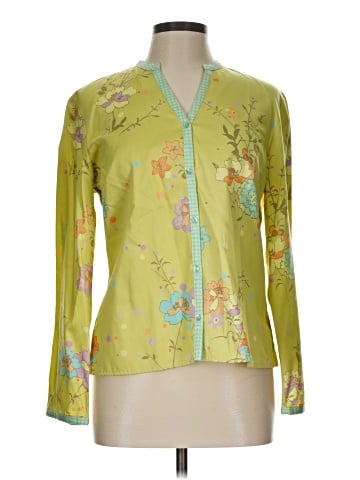 Sigrid Olsen Sport Long Sleeve Blouse (view 1)