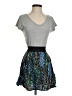 Xhilaration Graphic Gray Casual Dress Size XS - photo 1