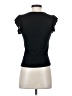 Unbranded 100% Polyester Black Short Sleeve Top Size XS - photo 2