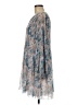 Wilfred 100% Polyester Paisley Blue Casual Dress Size M - photo 5