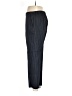 Theory Stripes Blue Linen Pants Size 6 - photo 5