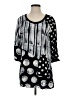 Iguana 100% Rayon Gray Long Sleeve Blouse Size XS - photo 1
