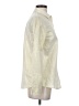 J. McLaughlin Metallic Ivory Long Sleeve Button-Down Shirt Size XS - photo 4