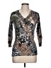 Alberto Makali Animal Print Brown Pullover Sweater Size L - photo 1