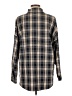 Assorted Brands Plaid Black Long Sleeve Blouse Size L - photo 2