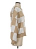 Unbranded 100% Acrylic Checkered-gingham Tan Turtleneck Sweater Size XS - photo 4