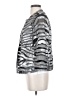 Travelers by Chico's 100% Polyester Animal Print Silver 3/4 Sleeve Blouse Size Sm (0) - photo 5