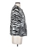 Travelers by Chico's 100% Polyester Animal Print Silver 3/4 Sleeve Blouse Size Sm (0) - photo 4