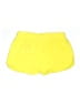 Melissa Masse Solid Yellow Shorts Size L - photo 2