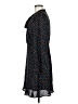 19 Cooper 100% Polyester Polka Dots Stars Black Blue Casual Dress Size M - photo 5