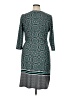 Studio M Print Teal Casual Dress Size 16 - photo 2
