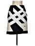 Tibi 100% Cotton Graphic Black Ivory Casual Skirt Size 0 - photo 1