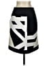 Tibi 100% Cotton Graphic Black Ivory Casual Skirt Size 0 - photo 2