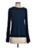 Unbranded 100% Polyester Blue Long Sleeve Blouse Size S - photo 1