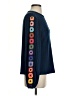 Unbranded 100% Polyester Blue Long Sleeve Blouse Size S - photo 4