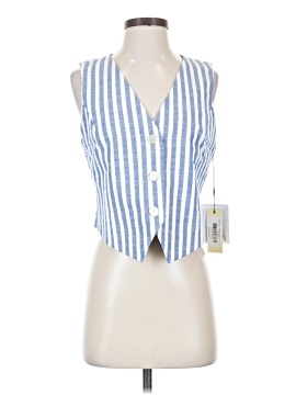Nation Ltd Sleeveless Button Down Shirt