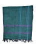 Unbranded Plaid Teal Blue Scarf One size - photo 2