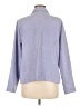 Christopher & Banks Blue 3/4 Sleeve Button-Down Shirt Size M - photo 2
