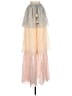 PQ Gray Yellow Formal Skirt Size XS - Sm - photo 1