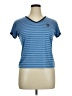 Balle De Match 100% Polyester Stripes Blue Short Sleeve Polo Size XL - photo 1