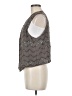 Chico's 100% Polyester Gray Sleeveless Blouse Size Med (1) - photo 5