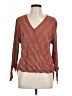 Staccato Orange 3/4 Sleeve Blouse Size L - photo 1