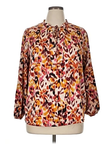Fred David Long Sleeve Blouse (view 1)