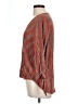 Staccato Orange 3/4 Sleeve Blouse Size L - photo 5