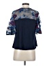Kim & Cami Blue Short Sleeve Top Size S - photo 2