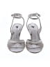 Mossimo Metallic Silver Heels Size 6 - photo 2
