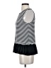 MICHAEL Michael Kors Stripes Black Sleeveless Top Size S - photo 5