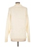 Cristina 100% Acrylic Ivory Turtleneck Sweater Size L - photo 2
