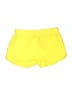 Melissa Masse Solid Yellow Shorts Size L - photo 1