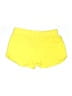 Melissa Masse Solid Yellow Shorts Size L - photo 2