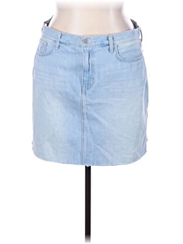 L'Agence Denim Skirt (view 1)