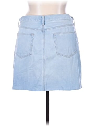 L'Agence Denim Skirt (view 2)
