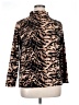 Jason Maxwell Animal Print Brown Long Sleeve Turtleneck Size 1X (estimated) - photo 1