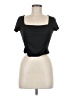 Assorted Brands Black Short Sleeve Top Size M - photo 1