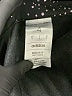 Adidas 100% Polyester Stars Black Track Jacket Size 4 - photo 3